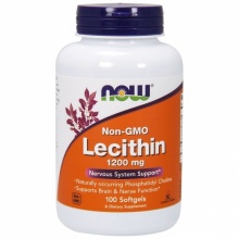 Витамины Now Lecithin 1200 mg 100 капсул